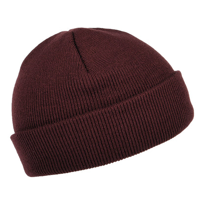 Gorro Beanie Stratus Short Watch de Carhartt WIP - Vino