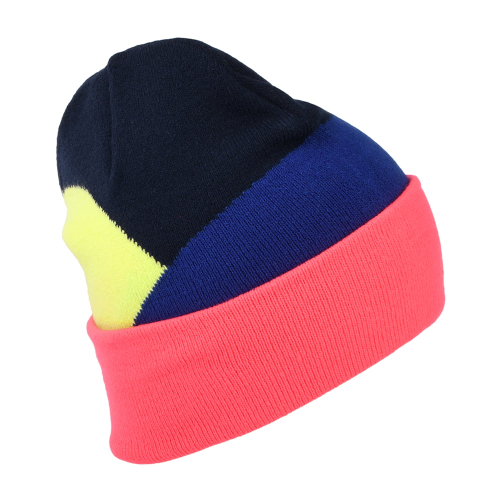Gorro Beanie Elmer de Herschel Supply Co. - Azul Marino-Rosa