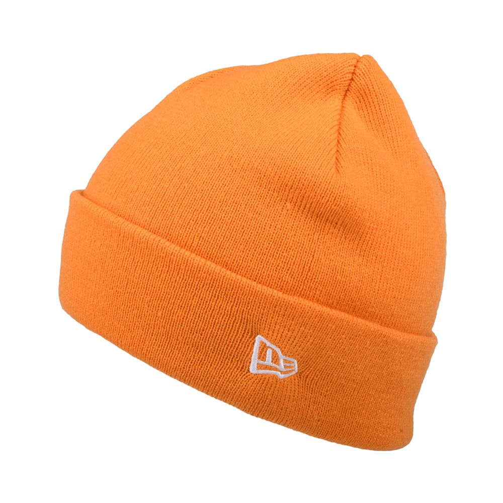 Gorro Beanie Short Cuff Knit NE Pop de New Era - Naranja