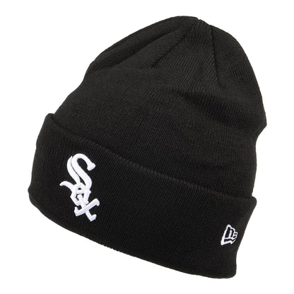 Gorro Beanie MLB League Essential Cuff Knit Chicago White Sox de New Era - Negro