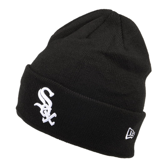 Gorro Beanie MLB League Essential Cuff Knit Chicago White Sox de New Era - Negro