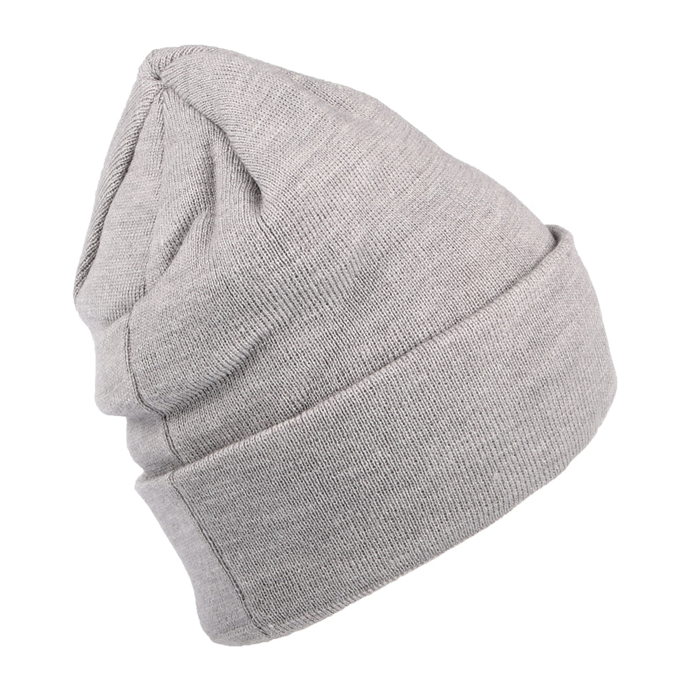 Gorro Beanie mujeres Vuelta Tejida MLB Metallic Logo - L.A. Dodgers de New Era - Gris