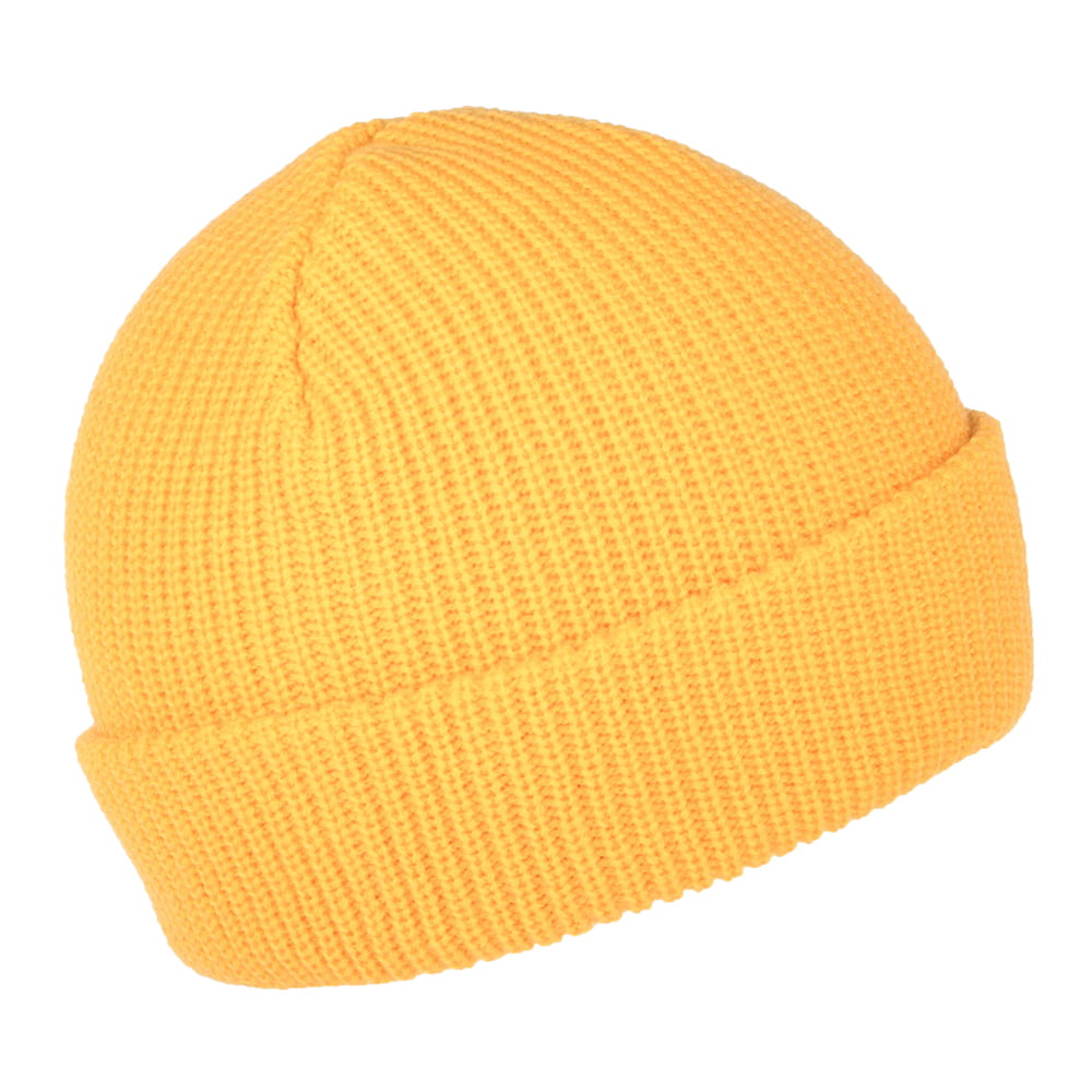 Gorro Beanie Usual pescador de HUF - Amarillo Canario
