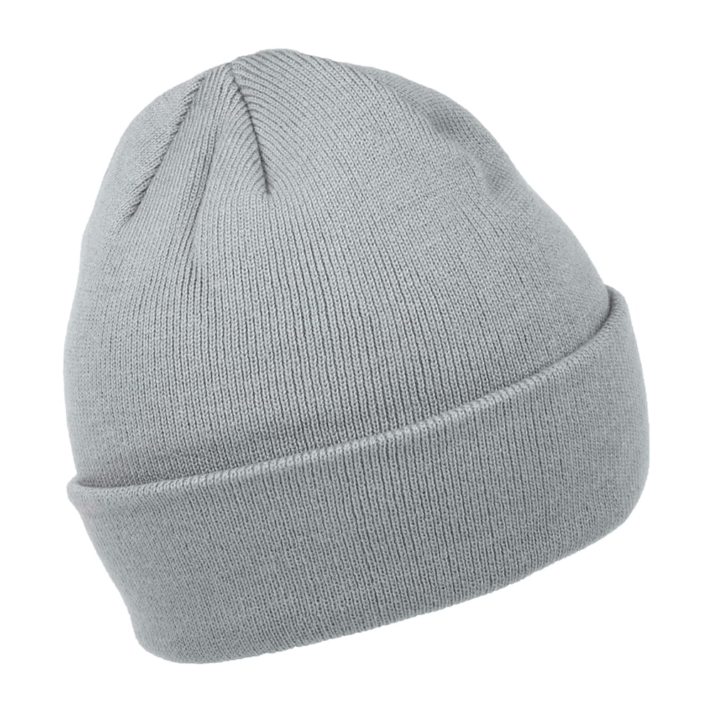 Gorro Beanie Icon con vuelta de Hurley - Gris