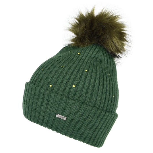 Gorro con pompón Mithra Rhinestones de Barts - Bosque
