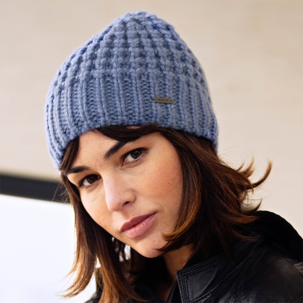 Gorro Beanie Ammelie de Barts - Azul Ahumado