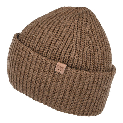 Gorro Beanie Derval con vuelta de Barts - Marrón