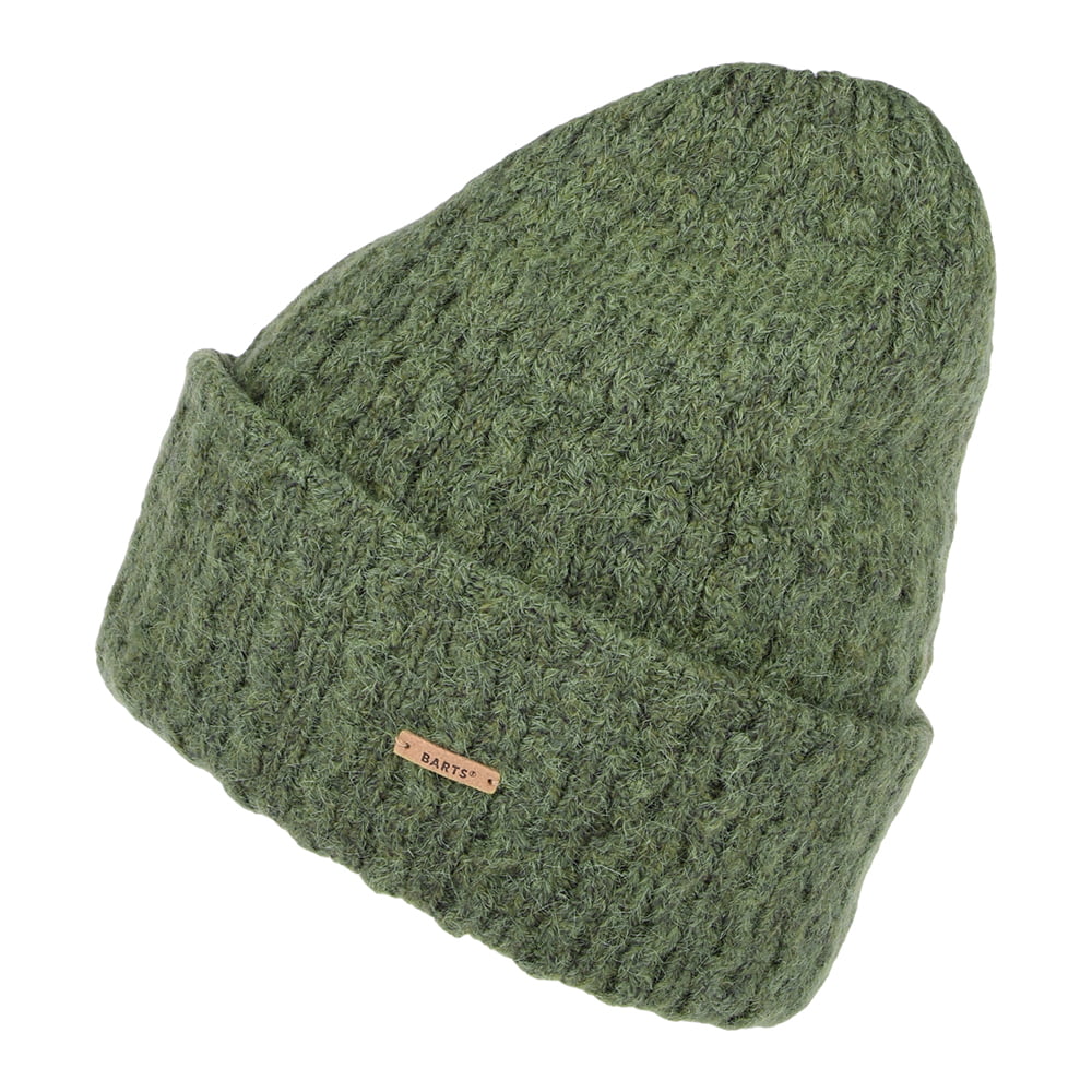 Gorro Beanie Anye reciclado de Barts - Verde Oliva