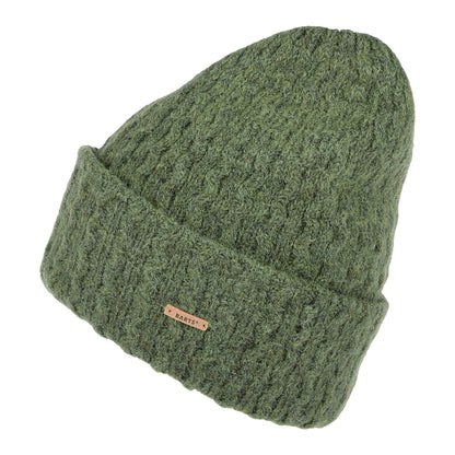 Gorro Beanie Anye reciclado de Barts - Verde Oliva
