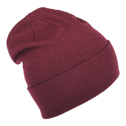 Gorro Beanie Basic de Lyle & Scott - Burdeos