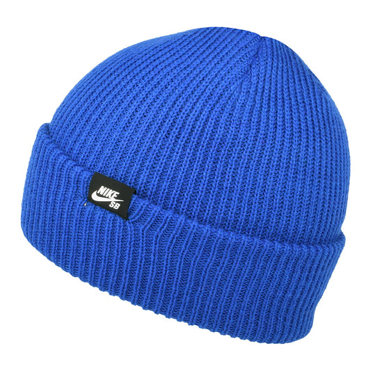 Gorro Beanie Fisherman con vuelta de Nike SB - Azul