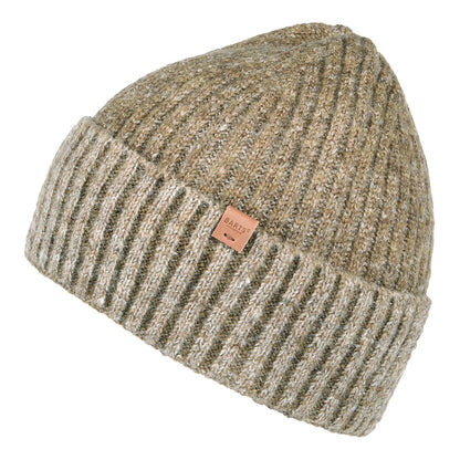 Gorro Beanie Wyo de canalé de Barts - Marrón Claro