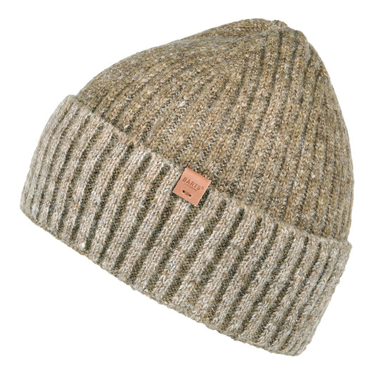 Gorro Beanie Wyo de canalé de Barts - Marrón Claro