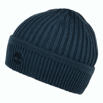 Gorro Beanie punto acanalado de Timberland - Azul