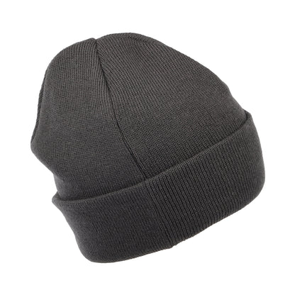 Gorro Beanie NE Pop Short con vuelta de New Era - Grafito