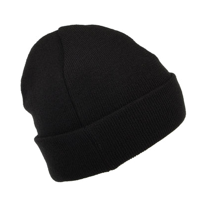 Gorro Beanie NE Pop Short con vuelta de New Era - Negro