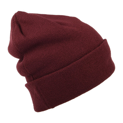 Gorro Beanie con vuelta MLB League Essential New York Yankees de New Era - Granate-Blanco
