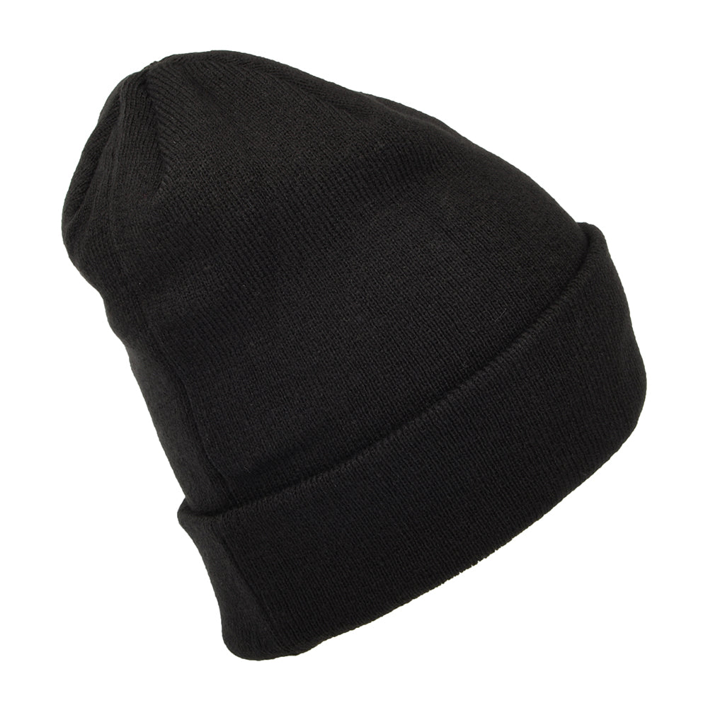 Gorro Beanie mujeres con vuelta MLB Metallic Logo L.A. Dodgers de New Era - Negro-Oro Rosa