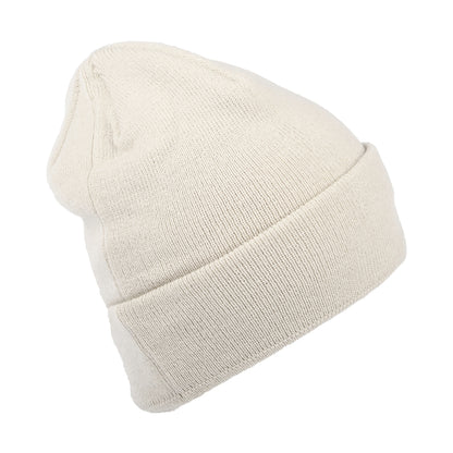 Gorro Beanie mujeres con vuelta MLB Metallic Logo L.A. Dodgers de New Era - Gris Piedra-Dorado
