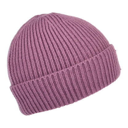 Gorro TNF Logo Box con vuelta de The North Face - Morado