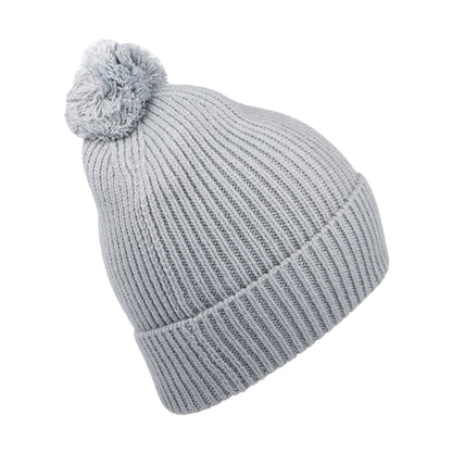 Gorro con Pompón Logo Box de The North Face - Gris