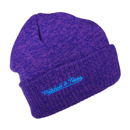 Gorro Beanie NBA Fandom Knit HWC Charlotte Hornets de Mitchell & Ness - Morado