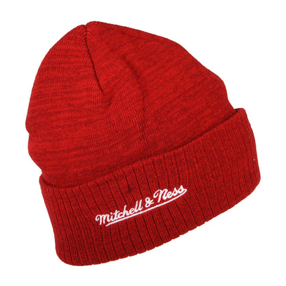 Gorro Beanie NBA Fandom Knit HWC Chicago Bulls de Mitchell & Ness - Rojo