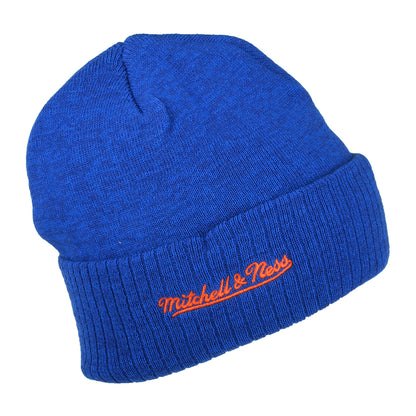 Gorro Beanie NBA Fandom Knit HWC New York Knicks de Mitchell & Ness - Azul Real