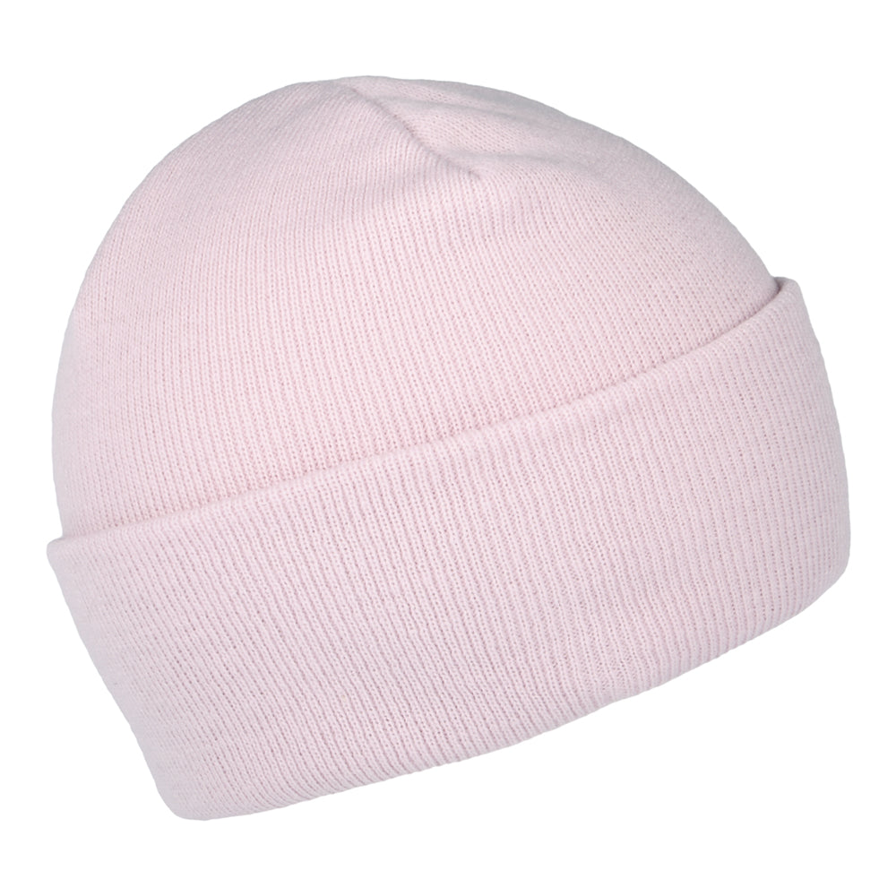 Gorro Beanie Chase con vuelta de Carhartt WIP - Rosa Claro