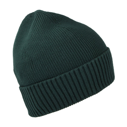 Gorro Beanie Essential Flag de algodón y cachemira de Tommy Hilfiger - Bosque