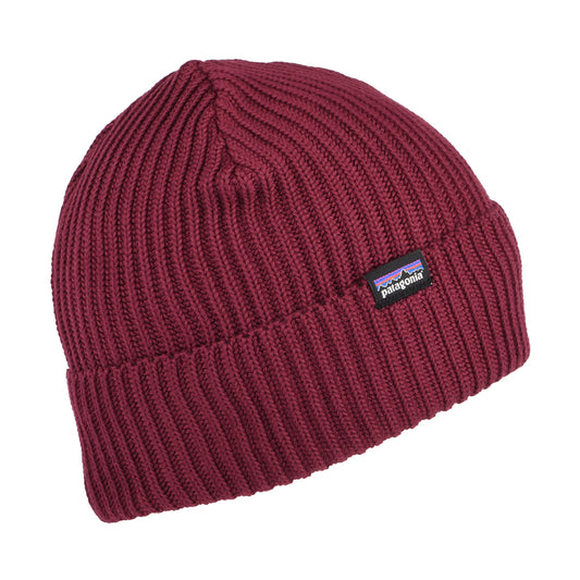 Gorro Beanie Fishermans con vuelta de Patagonia - Vino