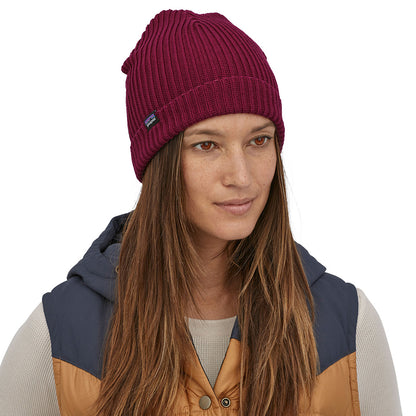 Gorro Beanie Fishermans con vuelta de Patagonia - Vino