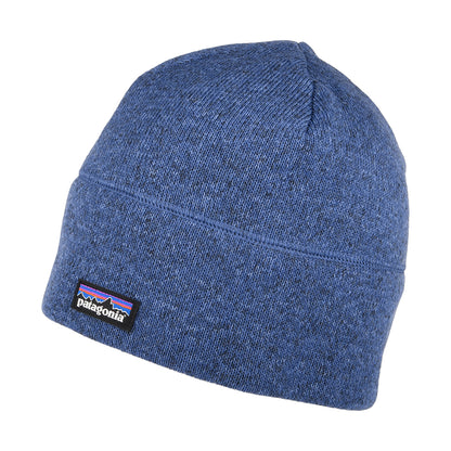 Gorro Beanie Better Sweater de reciclado de Patagonia - Azul Jaspeado