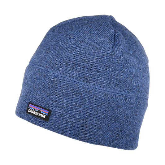 Gorro Beanie Better Sweater de reciclado de Patagonia - Azul Jaspeado