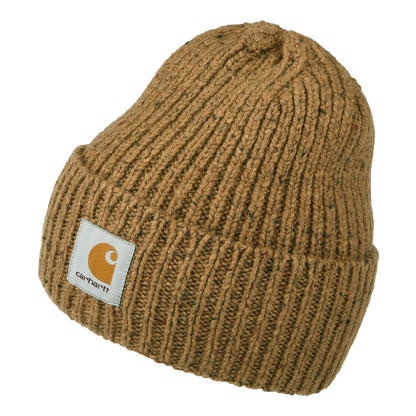 Gorro Beanie Anglistic de Carhartt WIP - Caramelo