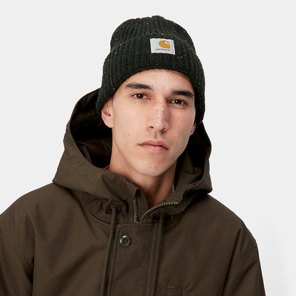 Gorro Beanie Anglistic de Carhartt WIP - Bosque Oscuro