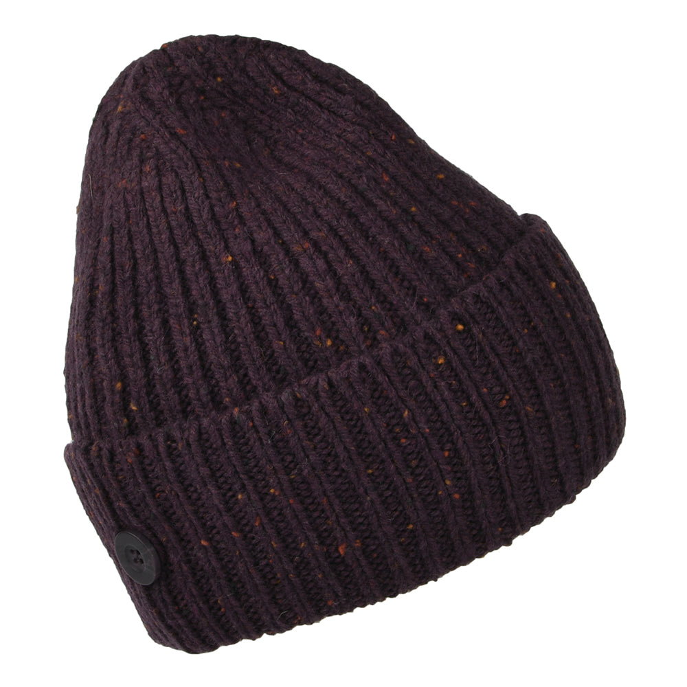 Gorro Beanie Anglistic de Carhartt WIP - Ciruela Oscura
