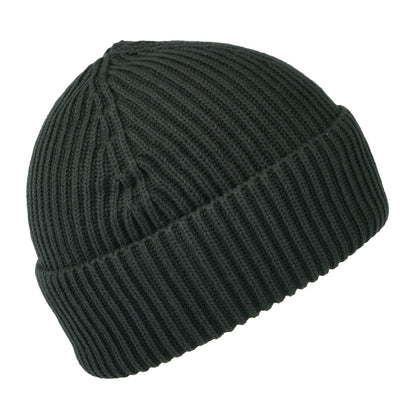 Gorro Beanie Burbank pescador de algodón orgánico de Carhartt WIP - Antracita