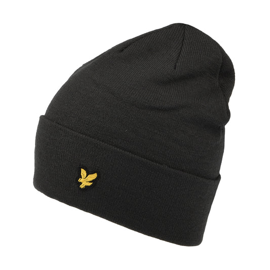 Gorro Beanie Basic de Lyle & Scott - Gris Medio