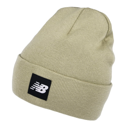 Gorro Beanie Flying NB tejido con vuelta de New Balance - Gris Topo