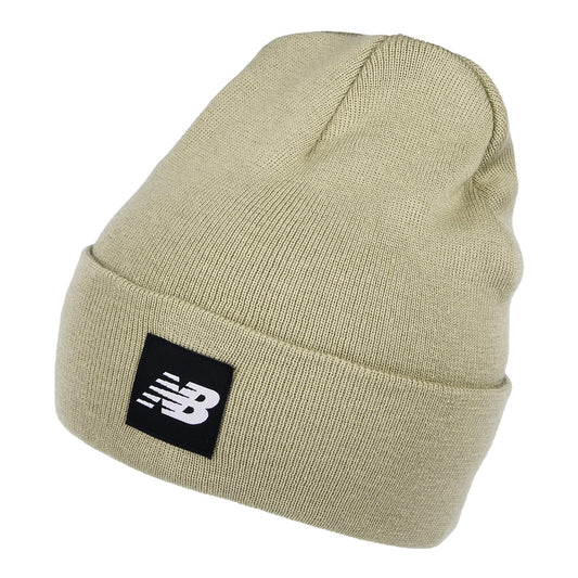 Gorro Beanie Flying NB tejido con vuelta de New Balance - Gris Topo
