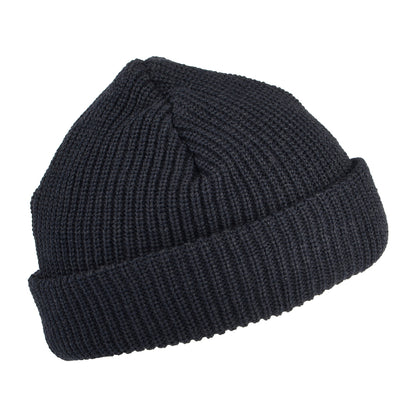 Gorro Beanie de canalé Short Cuff de New Era - Azul Marino