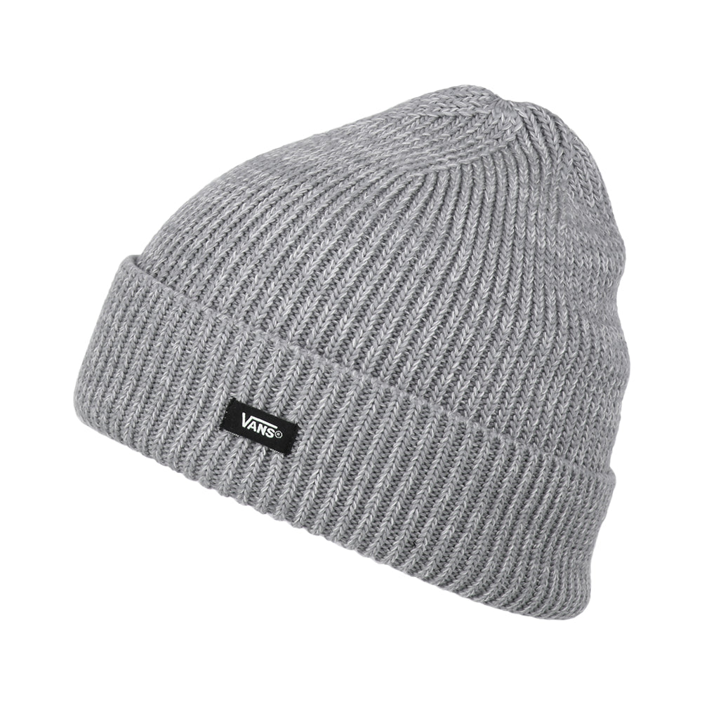 Gorro Beanie Post Shallow Cuff de Vans - Gris Jaspeado