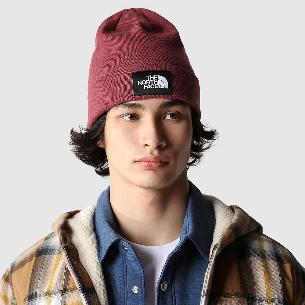 Gorro Beanie Dock Worker reciclado de The North Face - Ciruela