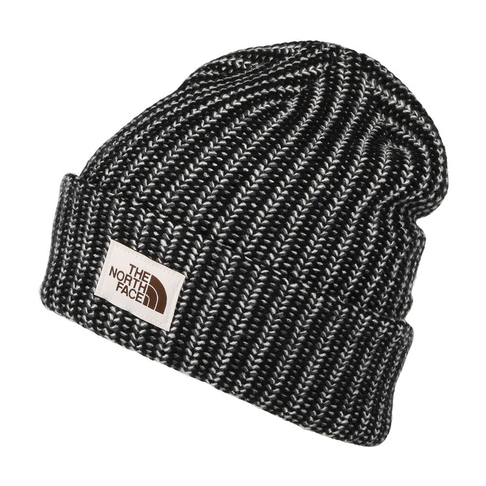 Gorro Beanie mujeres Salty Bae de The North Face - Negro Jaspeado