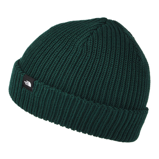 Gorro Beanie TNF reciclado Fisherman de The North Face - Verde Oscuro