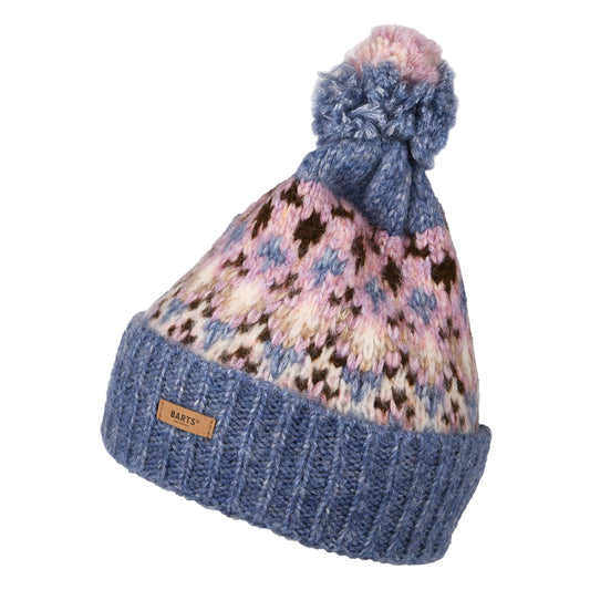 Gorro con pompón Renaa reciclado de Barts - Múltiples tonalidades azules