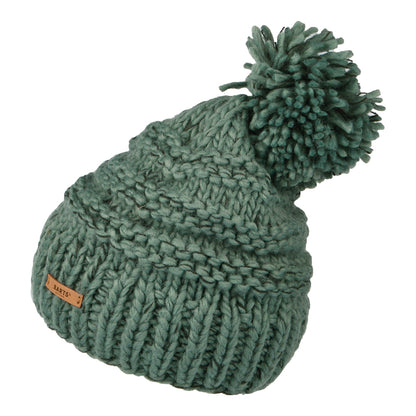 Gorro con pompón Jasmin de Barts - Verde Celadón