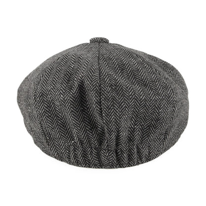 Gorra Newsboy niños diseño de espiga de Jaxon & James - Antracita
