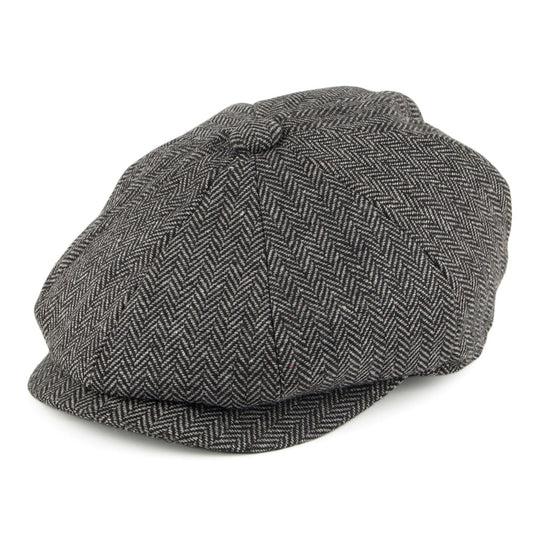 Gorra Newsboy niños diseño de espiga de Jaxon & James - Antracita